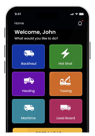 Dispatch 360 Mobile Screen