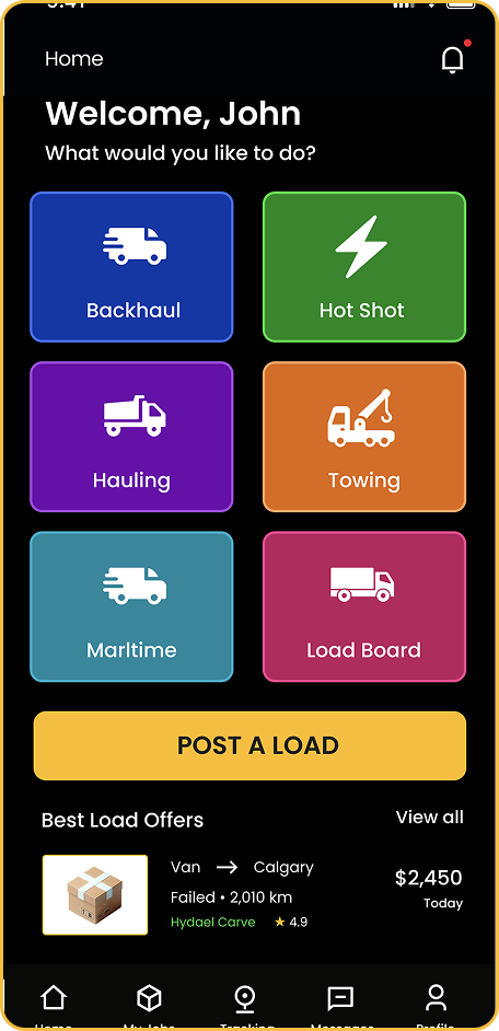 Dispatch 360 — Customer home